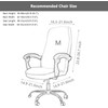 Office Chair Cover - Protective Stretch Desk Chair Covers,Computer Chair