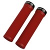 Burgtec Bartender Grips Bike Bicycle Handlebar Grips, Red, One Size