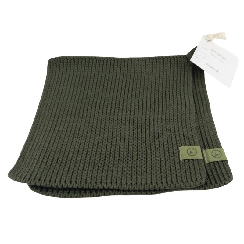 Ecovask Pot Holders Two Pack Organic Cotton, Navy