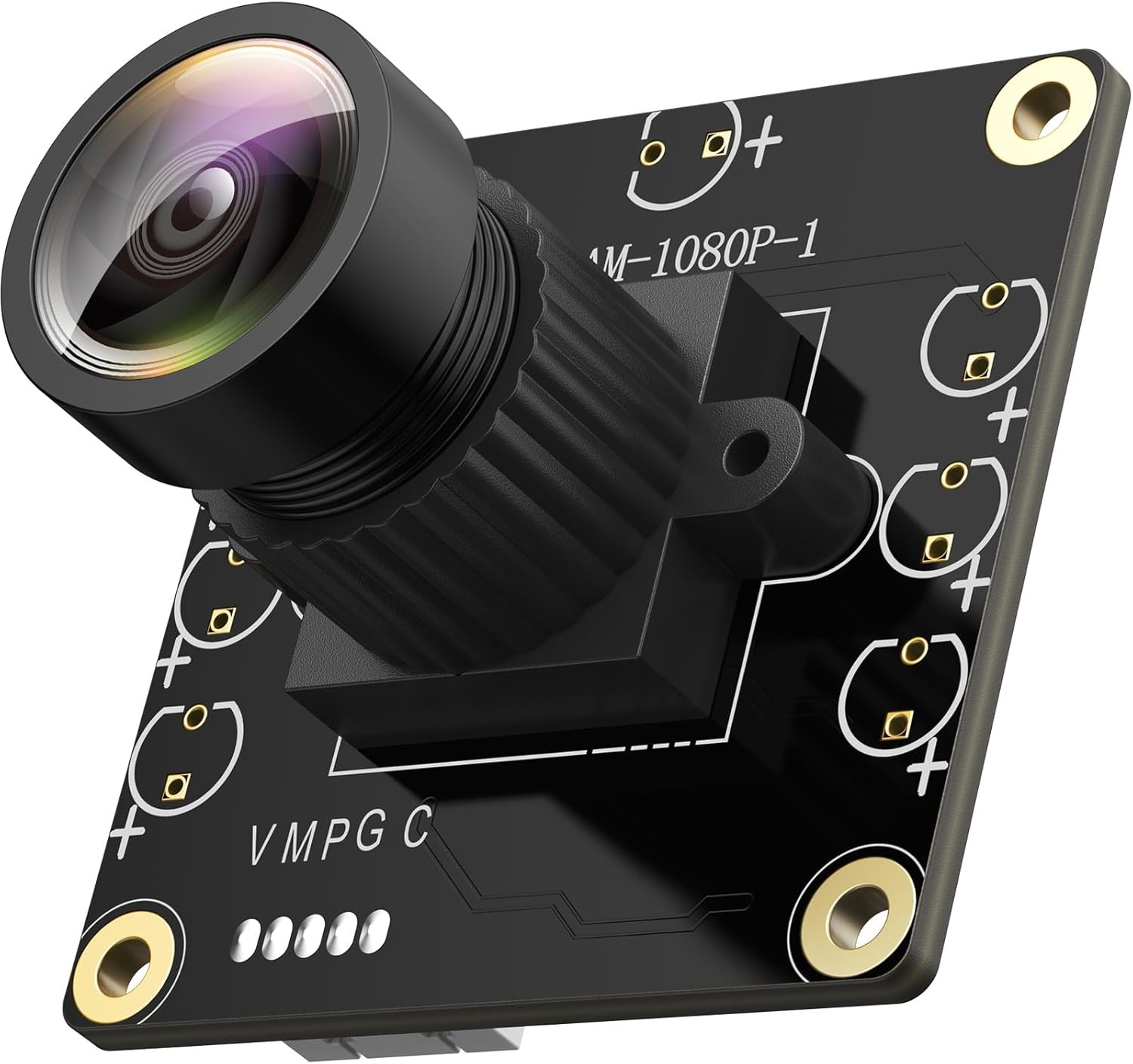 innomaker Cámara USB 2.0 UVC 1080P, 130 Gran Angular, Plug  Play para PC, Raspberry Pi, Jetson Nano y SBC. Compatible con Windows, Linux, Android y