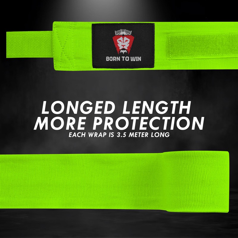 Born To Win Hand Wraps Boxing Inner Gloves With Wrist