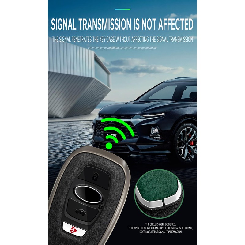 ontto Metal Car Key fob Cover Fit for Subaru Forester