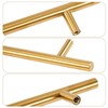 TRIXES 20 Pcs Gold 200mm Wide T Handle for Cabinet
