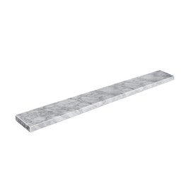 EQLOO 36 Inch Carrara Marble Backsplash for Bathroom Vanity Sink Top