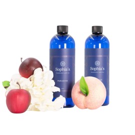 Sophia's Paradise Fragrance Lamp Oil Refills 2-Pack, Effusion Lamp Fragrance Oil for Redolere Lamps, Scented Lamp Oil for Fragrance Lamps, 16 Fluid Ounces of Catalytic Scented Oil Made in USA