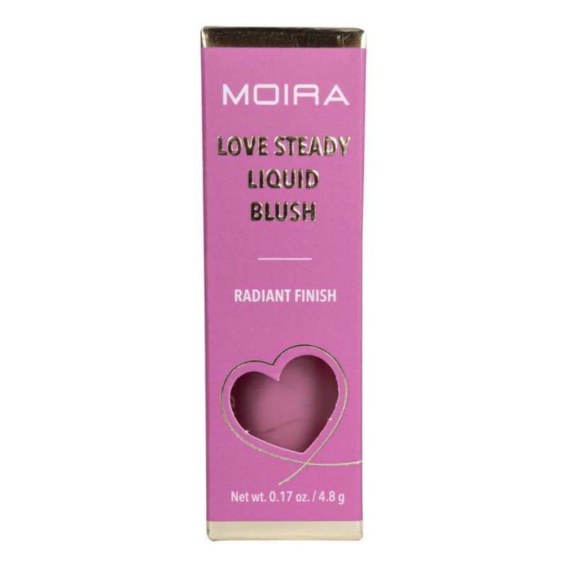 Rubor Líquido Matte Y Luminoso Love Steady Moira Cosmetics Tono