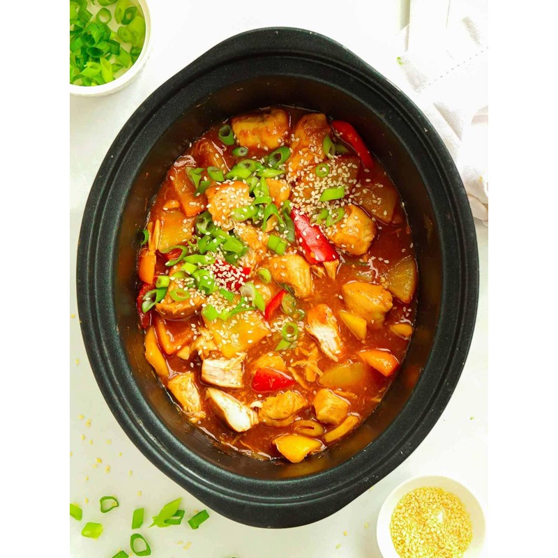 Replacement Slow Cooker Oval Ceramic Pot, replacement stoneware, Only Compatible