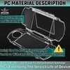Clear Full Hard Protective Shell for PSP 1000 Series with