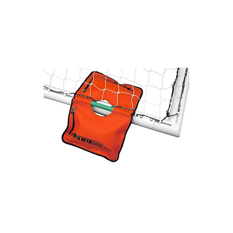Kwik Goal Heavy-Duty Soccer Goal Anchor Bag, Orange