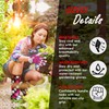 Dvox Leather Gardening Gloves, Heavy Duty Thorn Proof Work Gloves