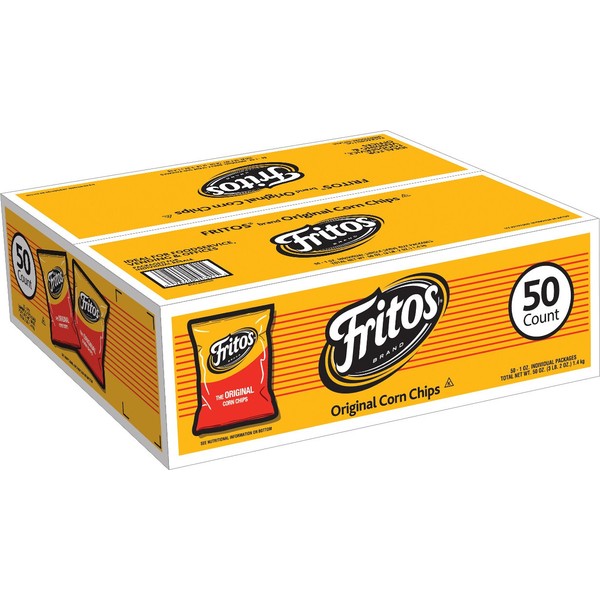 Fritos Original Corn Chips, 1 Ounce (Pack of 50)
