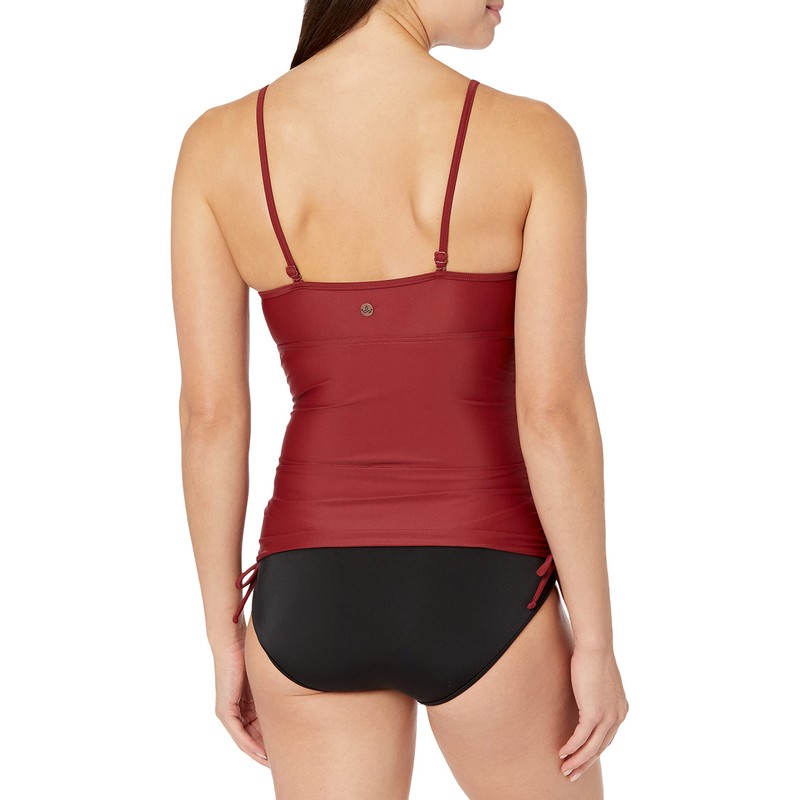 prAna Moorea Tankini para Mujer, con Techo Oxidado, pequeño