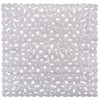 Stone-look shower mat / bath mat, 53 x 53 cm