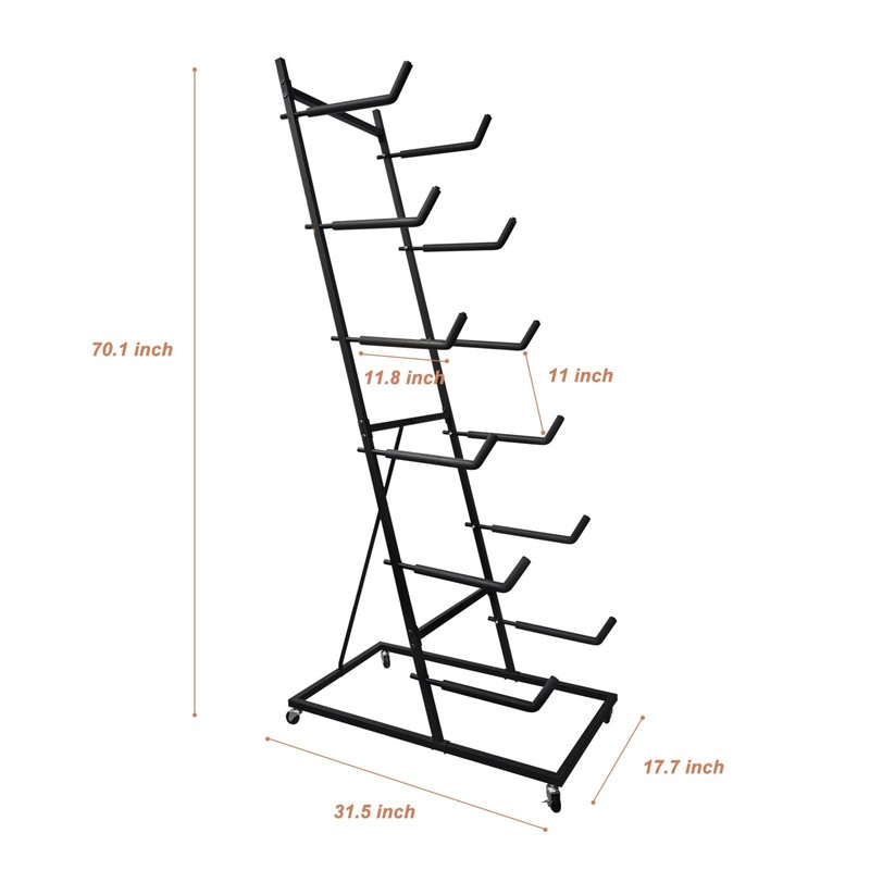 RC Airplane Storage Rack 6Tiers, Display Stand Model Airplane Stand