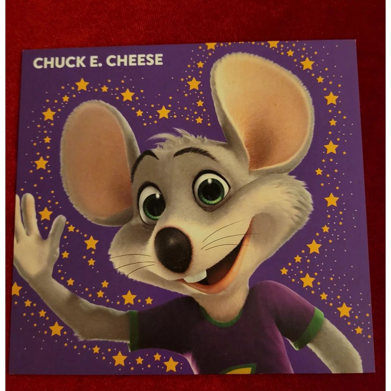 Chuck E Cheese Character Placards CEC