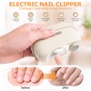 Electric Nail Clippers, 3 in 1 Automatic Nail Trimmer USB