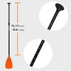 SereneLife Stand Up Paddle-Board Adjustable Paddle - Adjustable Water Paddle