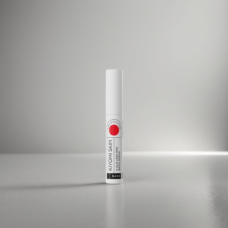 KIYOMI SKIN Eyelash Serum & Eyebrow Serum with 5-ALA &