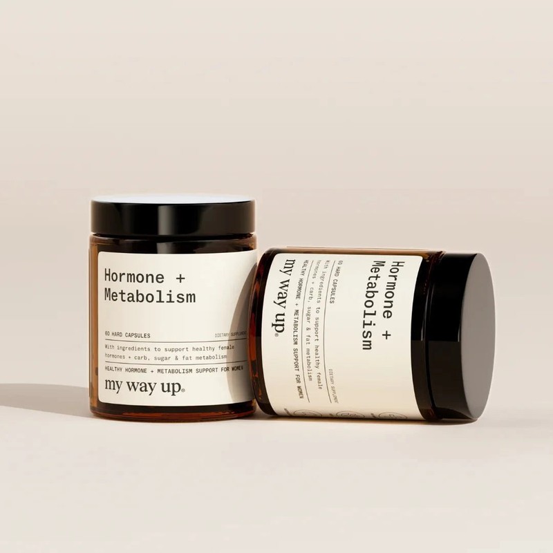 My Way Up Hormone + Metabolism 60 Hard Capsules