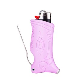 Toker Poker - Bic Lighter Case Multi Tool 2.0 - Purple, All Inclusive Tool for Camping and Other
