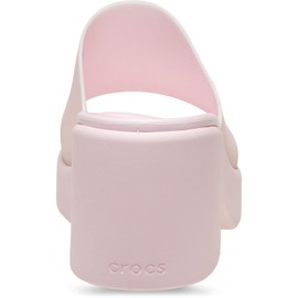 Crocs Women's Brooklyn Slide Heel Pink Milk 10 Medium