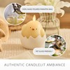 Luminara Hatching Easter Chick Candle - 3.3" x 4.3" -