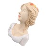Modern Ceramic Face Vases Decorative Modern Style Shy Girl Flower