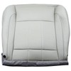 NLQR Driver Side Bottom Seat Cover Replacement Leather Gray Compatible