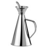 Ilsa 383 – Steel Anti-Spill Oil Bottle, Silver 1/4 l
