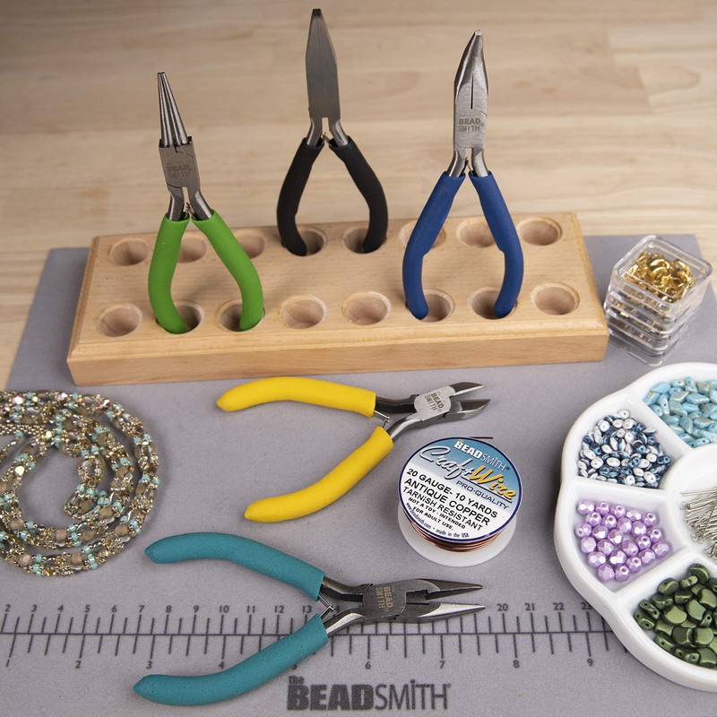 The Beadsmith Color-ID Pliers – Color Coded Set – 5