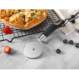 ROYAL CUISINE Pizza Cutter Wheel, Professional Pizza Slicer, Stainless Steel Blade and Anti- Slip Handle.