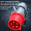 32 A Male to 16 A Coupling Adapter, Portable CEE