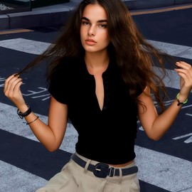 Earnda Skinny Belt for Women Jeans Ladies Thin Waist Belts for Dresses with Faux Leather Covered Buckle