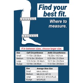 OS1st TS5 Compression Travel Socks Treats Deep Vein Thrombosis and Improves Circulation for Healthier Legs