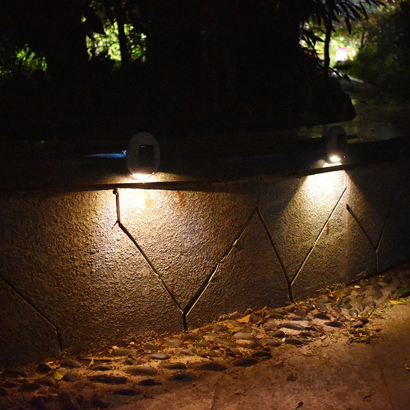 Outdoor Solar Power Waterproof Lights Imitation Stone Lamp Garden Lawn