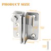 Alise Flip Latch Gate Latch,Shed Door Latch Barn Door Lock