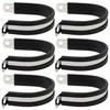 6Pcs P Clamps Rubber Insulated Clips For UTV Windshield Wire,