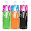 Kiuiom Folding Bottle Drinking Bag with Screw Cap, Festival Drinking