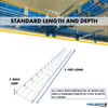 Kable Kontrol Ceiling Hanger Kits – 6” Width - Wire