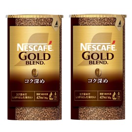 Nescafe Gold Blend Deep Deep Eco & System Pack (3.4 oz (95 g) x 2 Bottles) [95 Cups] [Refill]
