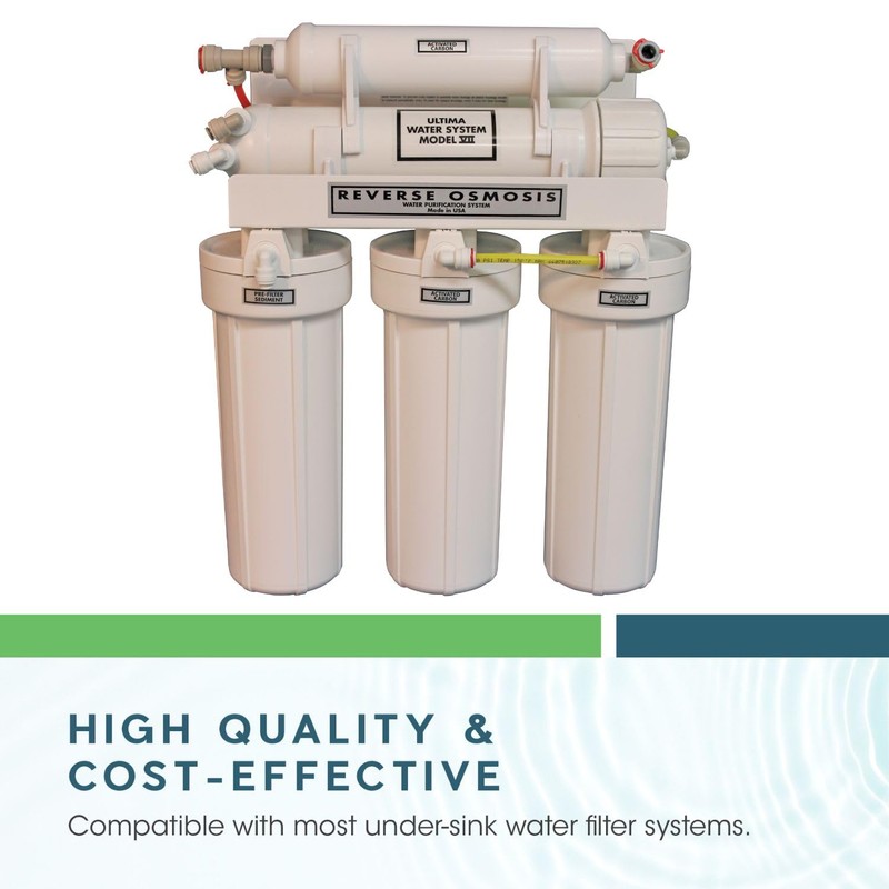 Ultima 7/VII 5 Stage Reverse Osmosis Filters with Alkalizer Post