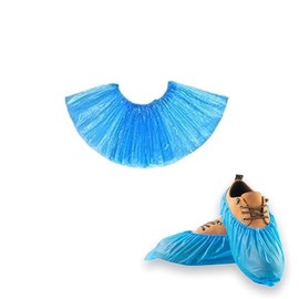 YEDJFFIYO 10 Pack Boot Covers, Premium Shoes Covers Disposable High Quality Overshoes Extra Thick Waterproof Overshoes Disposable Shoe Protector Slip Resistant Overshoes, Indoor Outdoor Heavy Duty