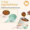 Dog Food Scoop 1/2 Cup - MSBC Melamine Pet Food