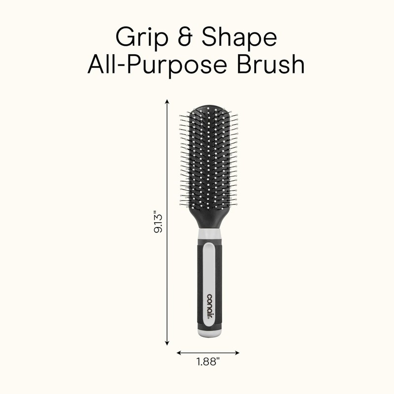 Conair Salon Results Detangling Hairbrush - For Men and Women,