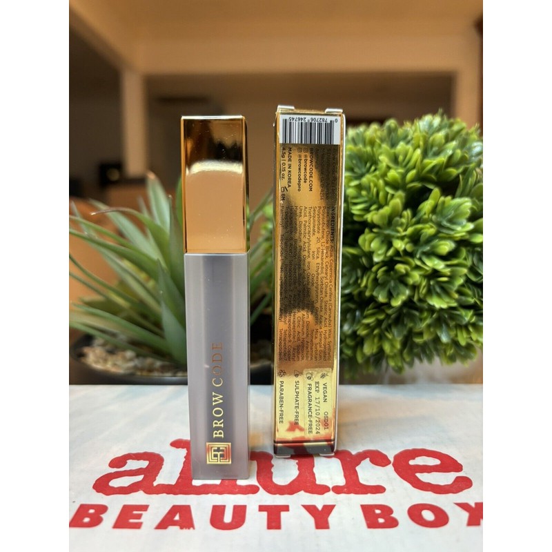 BROW CODE Tinted Multi Peptide Brow Gel GRANITE