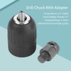 Drill Chuck, 2-13mm Keyless Drill Chuck 1/2"-20UNF with 1/2” Chuck
