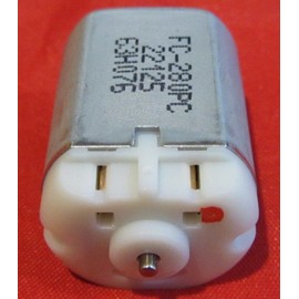 2 Pack - 10mm ROUND SHAFT FC-280PC-22125 Central Door Lock Actuator Motor, ROUND SHAFT, Circle Spindle, Power Locking Repair Engine Replaces Mabuchi