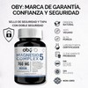Oby Magnesio Complex | 5 MAGNESIOS: Citrato de Magnesio, BisGlicinato
