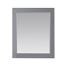 Altair Design Maribella 28" Rectangular Bathroom Wood Framed Wall Mirror