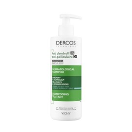 Vichy Dercos Tratamiento Anti-Caspa en Shampoo para Cabello Normal o Graso, con Selenio Disulfuro y Ácido Salicílico, Elimina y Evita la Reaparición de la Caspa, 390 ml | 390 ml, cabello normal o graso